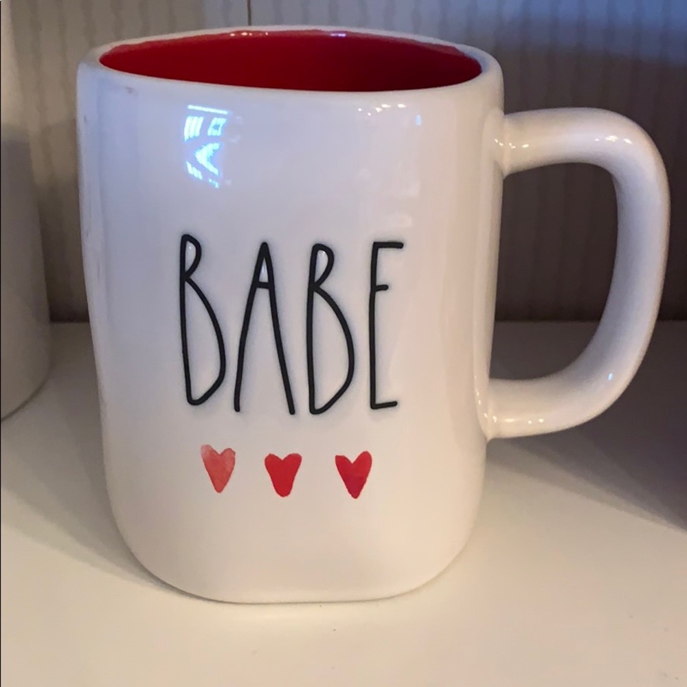 Rae Dunn babe watercolor Valentine’s Day mug